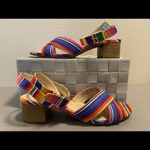 ModCloth B.C. Born in California colorful sandals